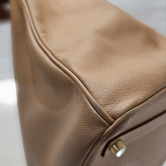 Hermes Birkin 35 Brown ,Leather Tote with Gold Hardware - Picture 9 of 10
